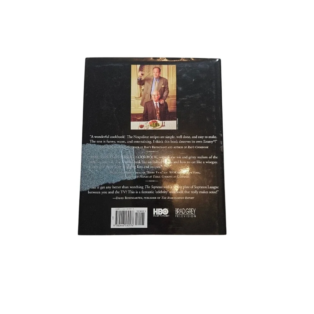 The Sopranos Family Cookbook Artie Bucco HBO Italian Recipes Hardcover 2002